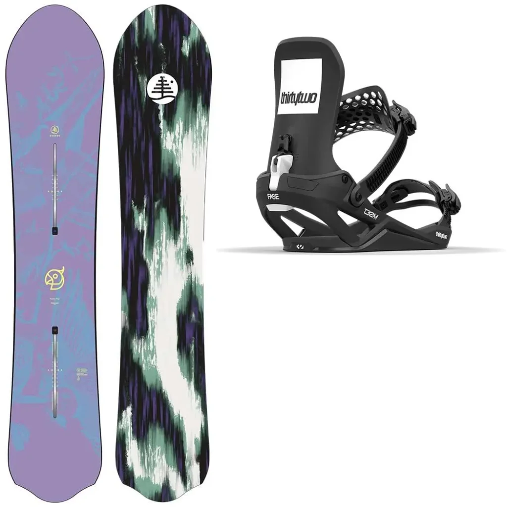BURTON Family Tree Alekesam + Fix THIRTYTWO T32M Fase /noir