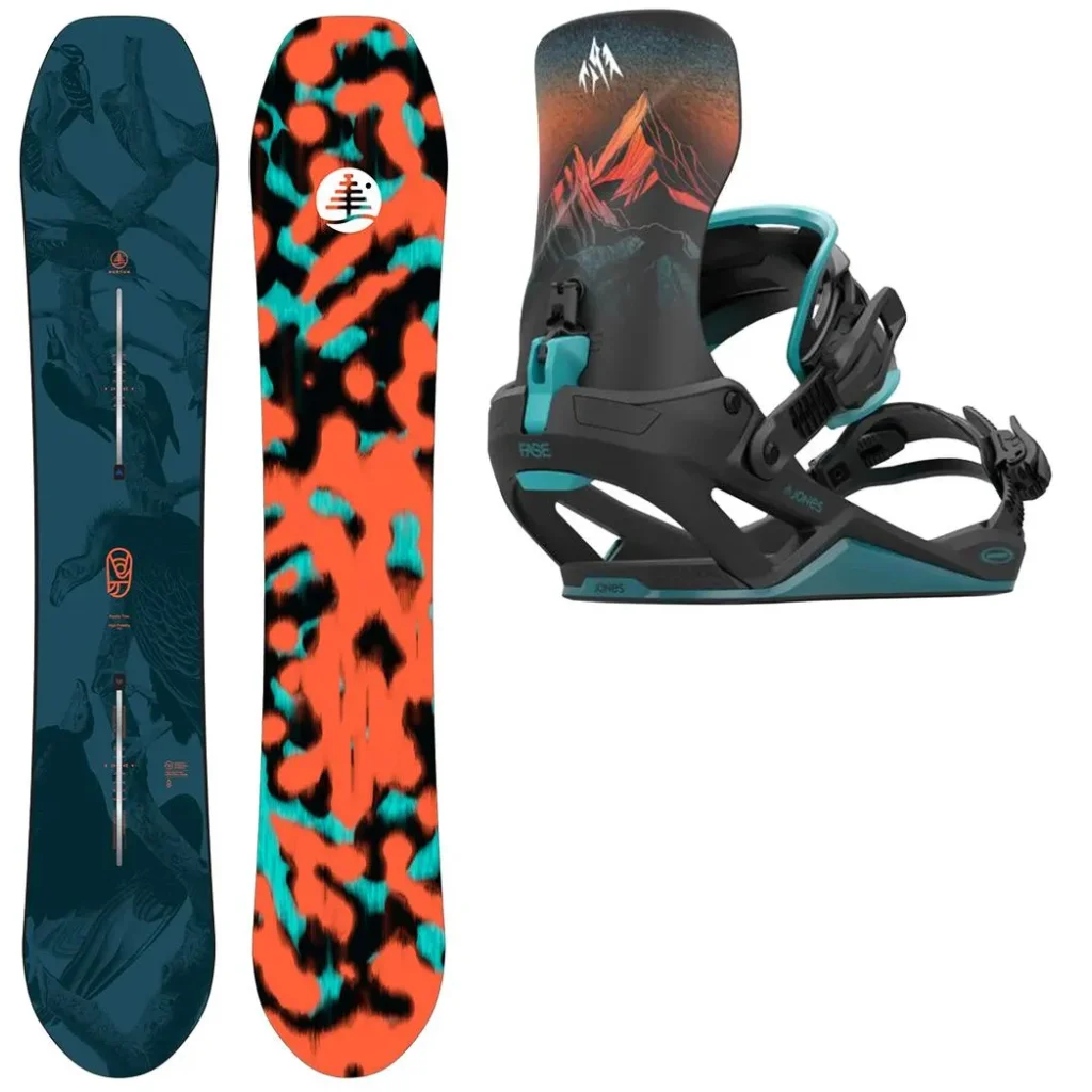 BURTON Family Tree High Fidelity + Fix JONES Mercury Fase Blue Art