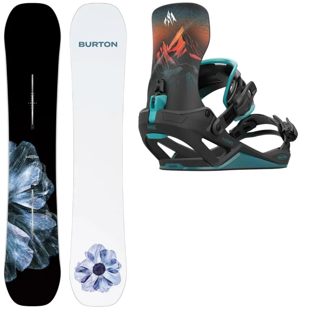 BURTON Process + Fix JONES Mercury Fase Blue Art