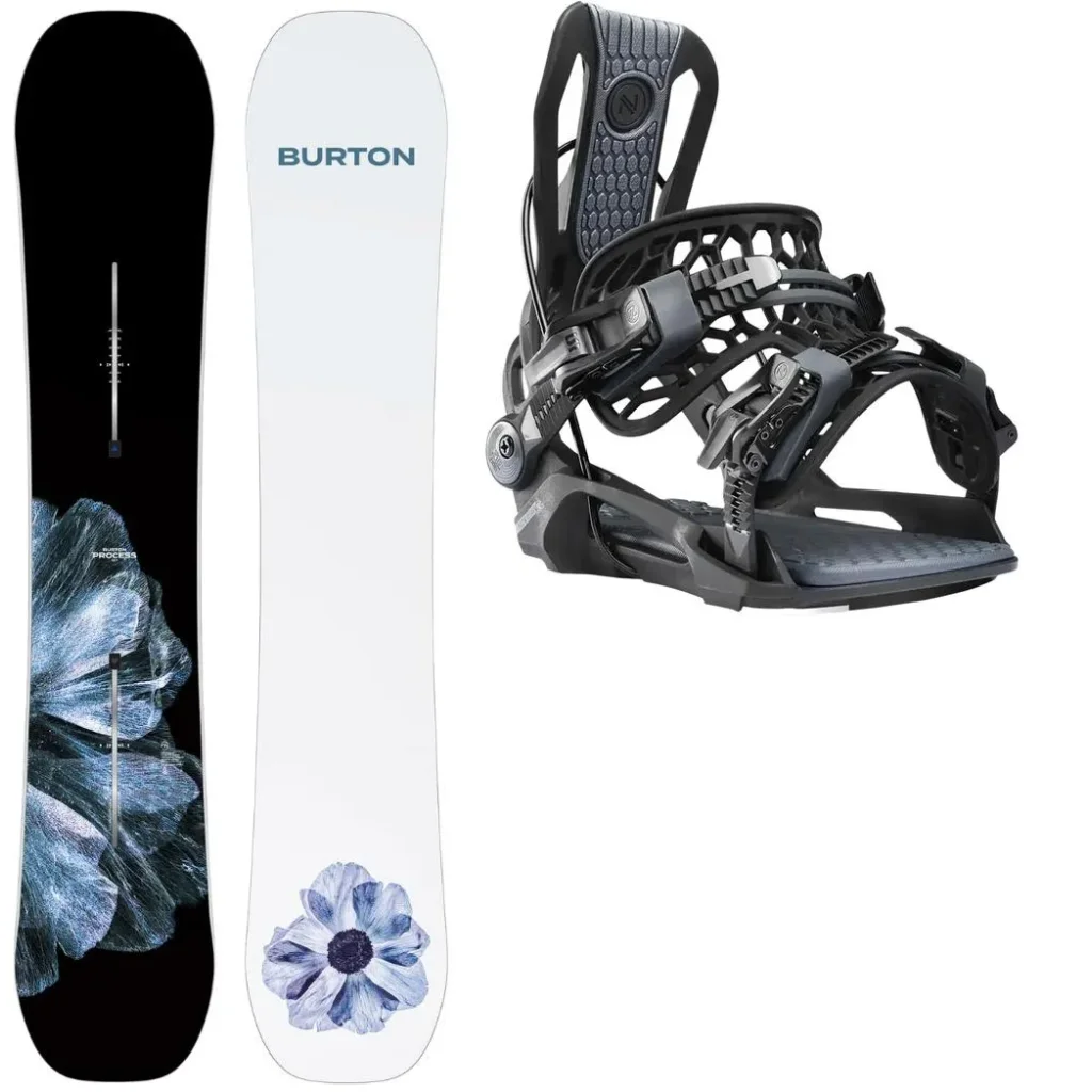 BURTON Process + Fix NIDECKER Flow Fenix /black