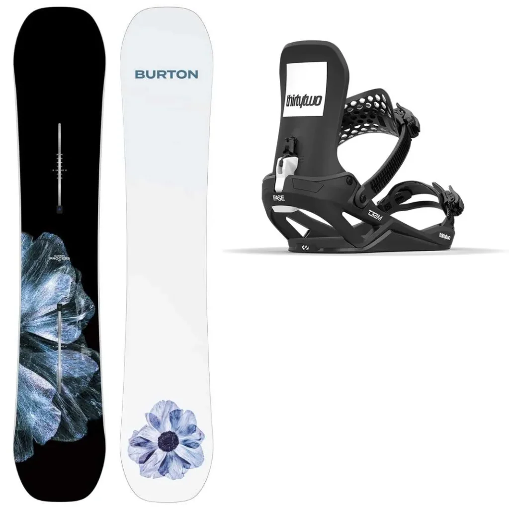 BURTON Process Wide + Fix THIRTYTWO T32M Fase /black