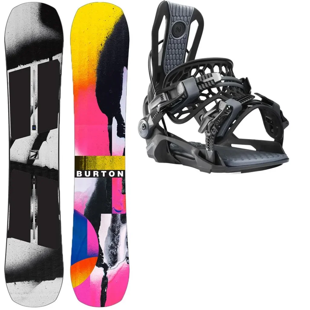 BURTON Rewind Spray Paint + Fix NIDECKER Flow Fenix /black