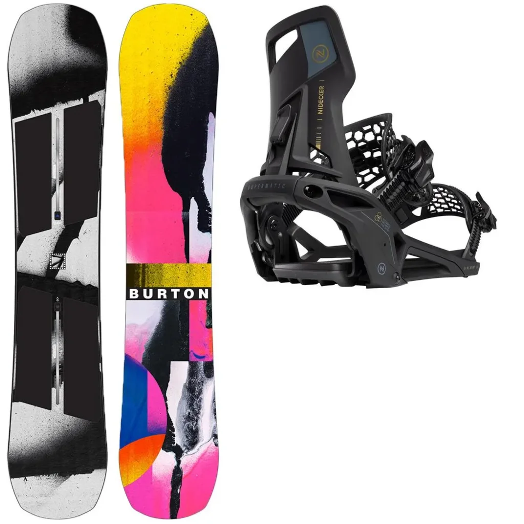 BURTON Rewind Spray Paint + Fix NIDECKER OG Supermatic /noir