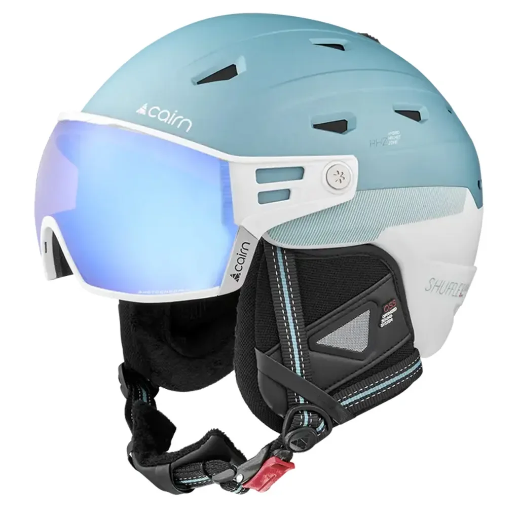 CAIRN Xplorer/Shuffle Visor Evolight Nxt /mat metallic eucalyptus