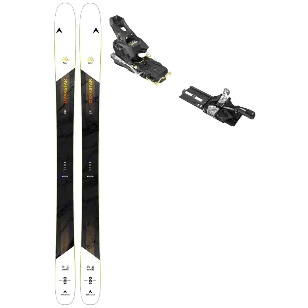 DYNASTAR M-Free 100 + Fix TYROLIA Attack Hybrid 14 Mn /frein 110mm