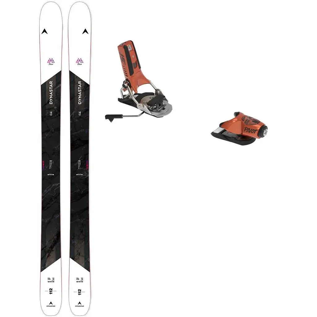 DYNASTAR M-Free 112 F-Team + Fix LOOK Pivot 2.0 15 Gw Freins 115 /orange metal