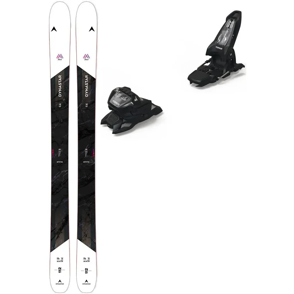 DYNASTAR M-Free 112 F-Team + Fix MARKER Griffon 13 ID /noir