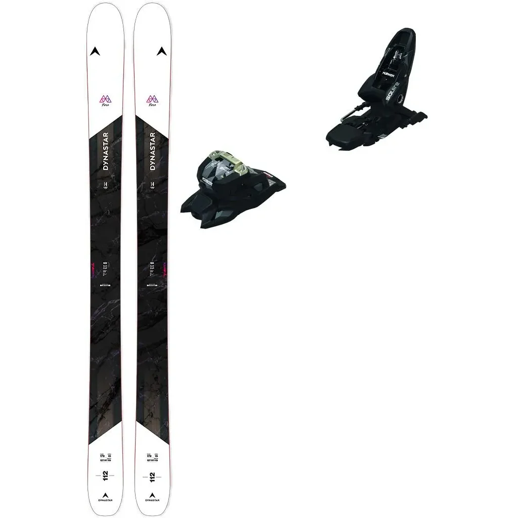 DYNASTAR M-Free 112 F-Team + Fix MARKER Squire 11 /black