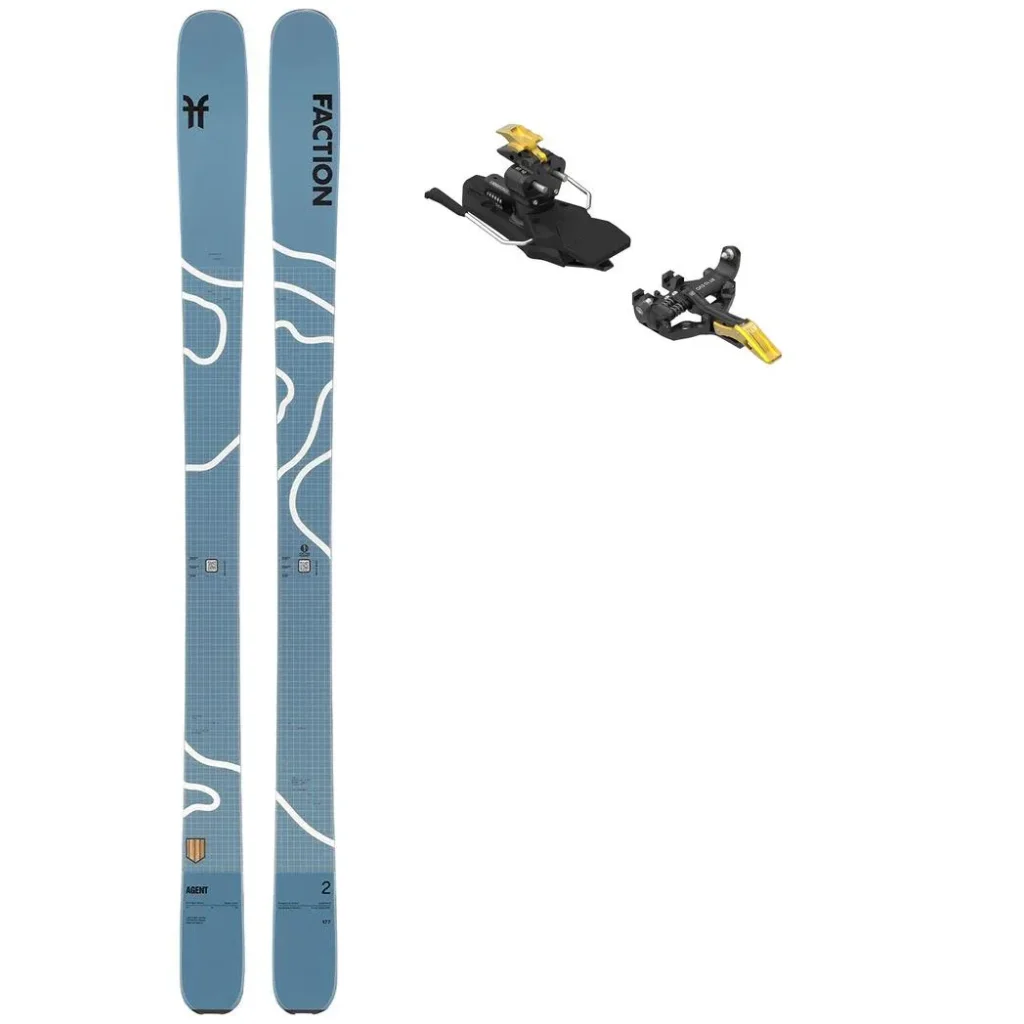 FACTION Agent 2 /bleu + Fix ATK Rt 10 Evo /freins 97mm