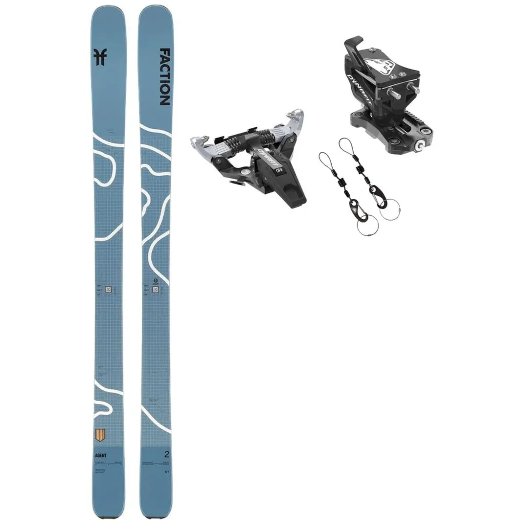 FACTION Agent 2 /bleu + Fix DYNAFIT Speed Turn /noir argent