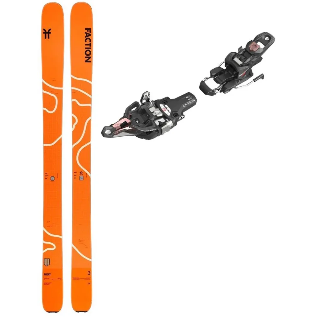 FACTION Agent 3 /orange + Fix FRITSCHI Tecton 13 /freins 100-110mm