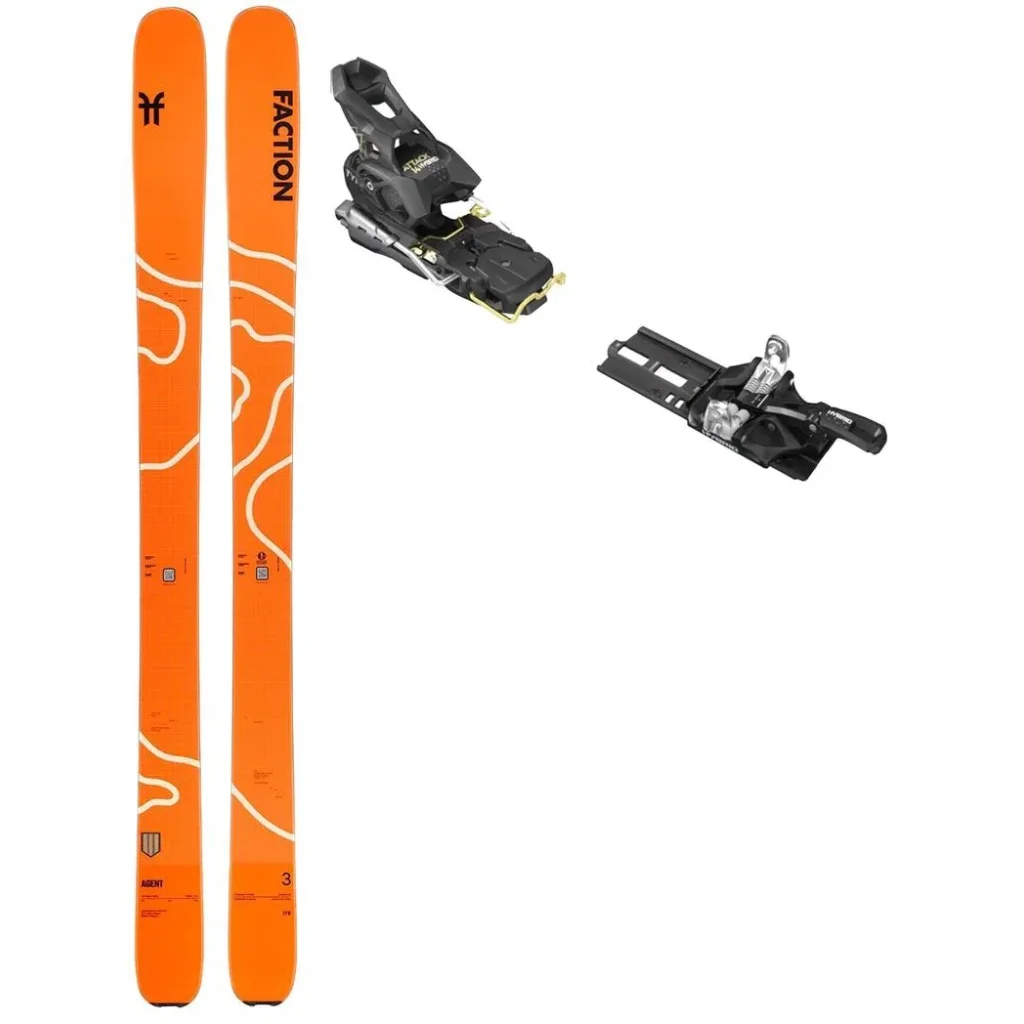 FACTION Agent 3 /orange + Fix TYROLIA Attack Hybrid 14 Mn /frein 110mm