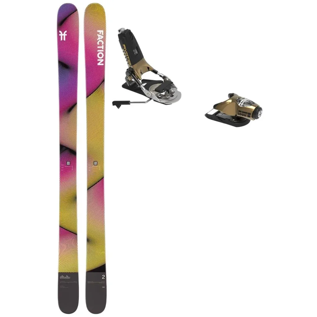 FACTION Studio 2 + Fix LOOK Pivot 15 Gw Freins 105 /gold