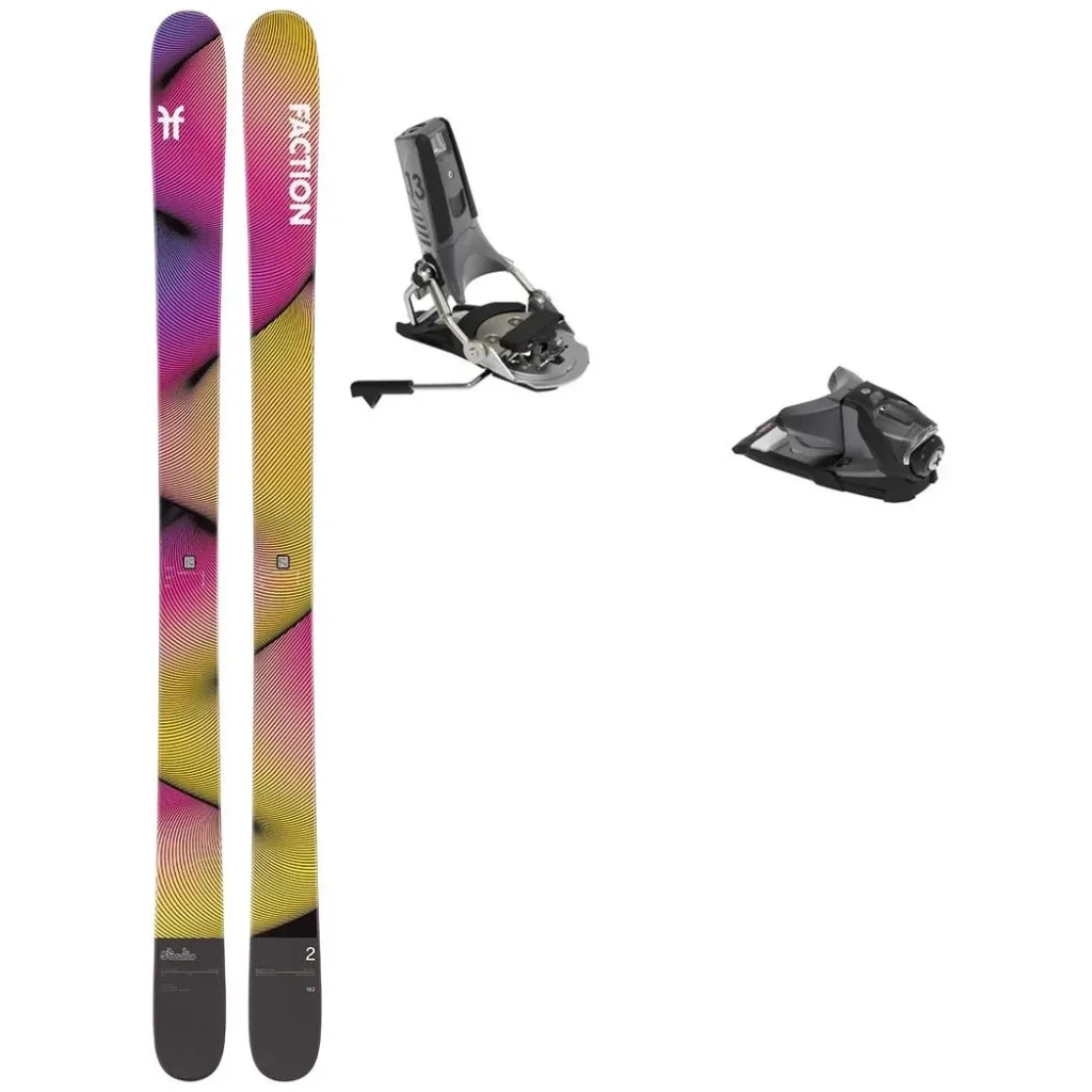 FACTION Studio 2 + Fix LOOK Pivot 2.0 13 Gw Freins 115 /noir metal