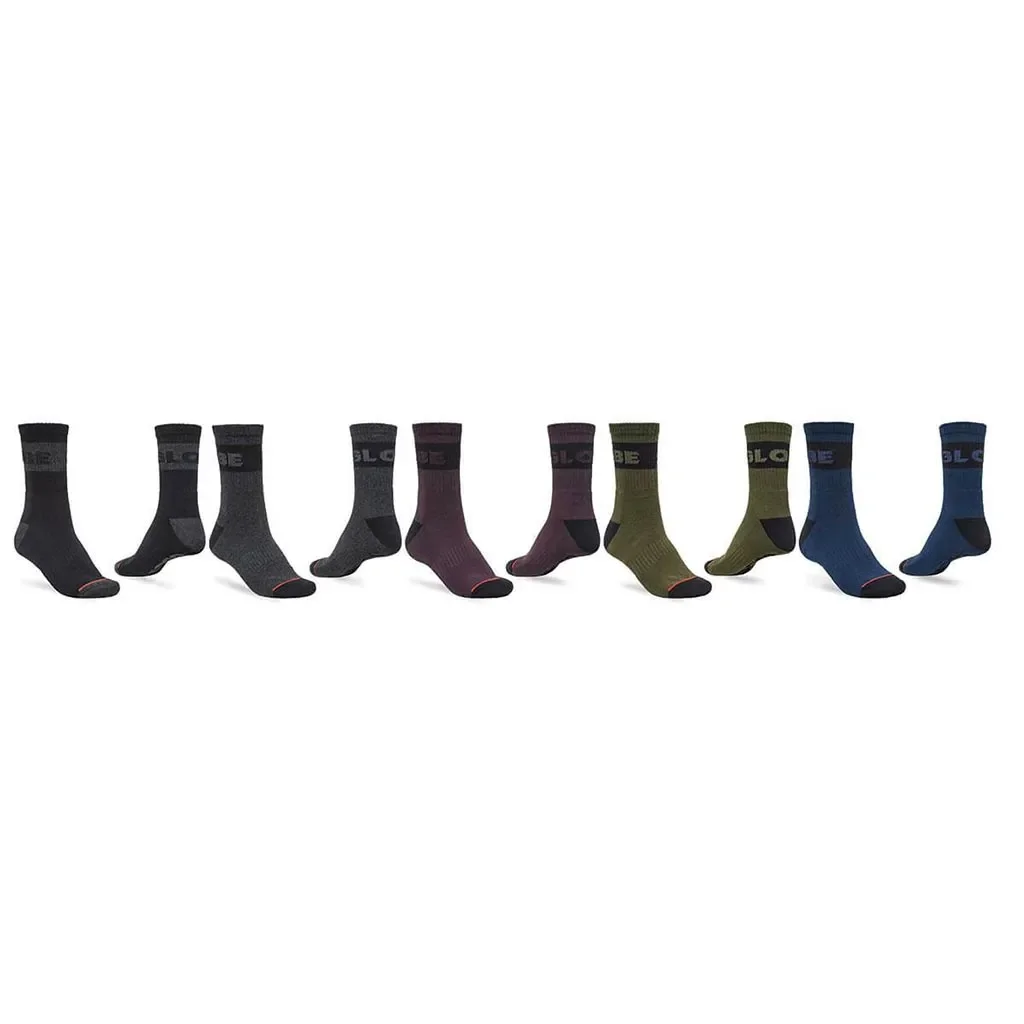 GLOBE Horizons Crew Sock 5 Pack /assorted