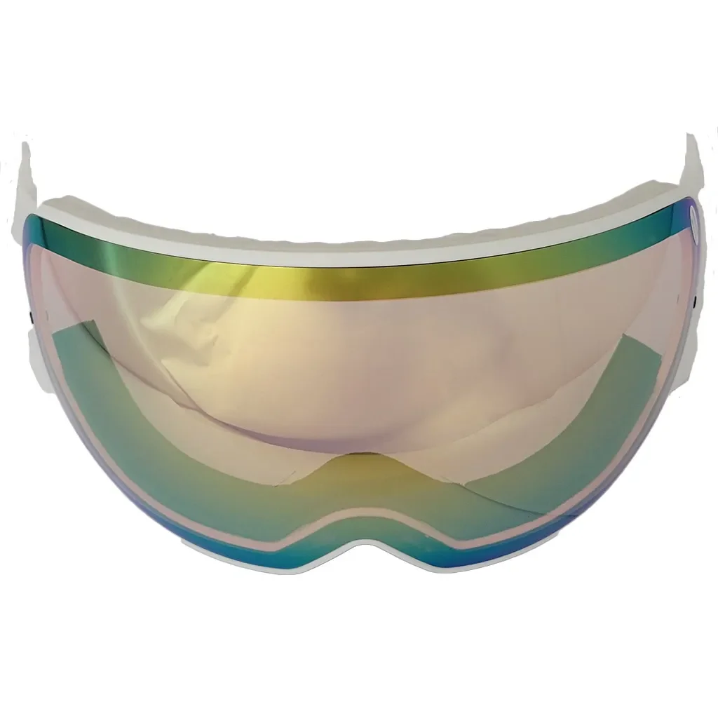 HMR Visière Blanche /ecran rose miroir photochromique