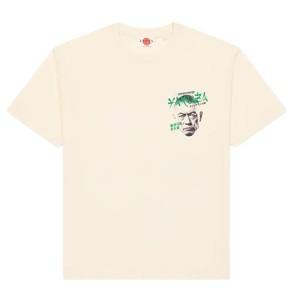 JAPAN RAGS Hitoji Tshirt /wax