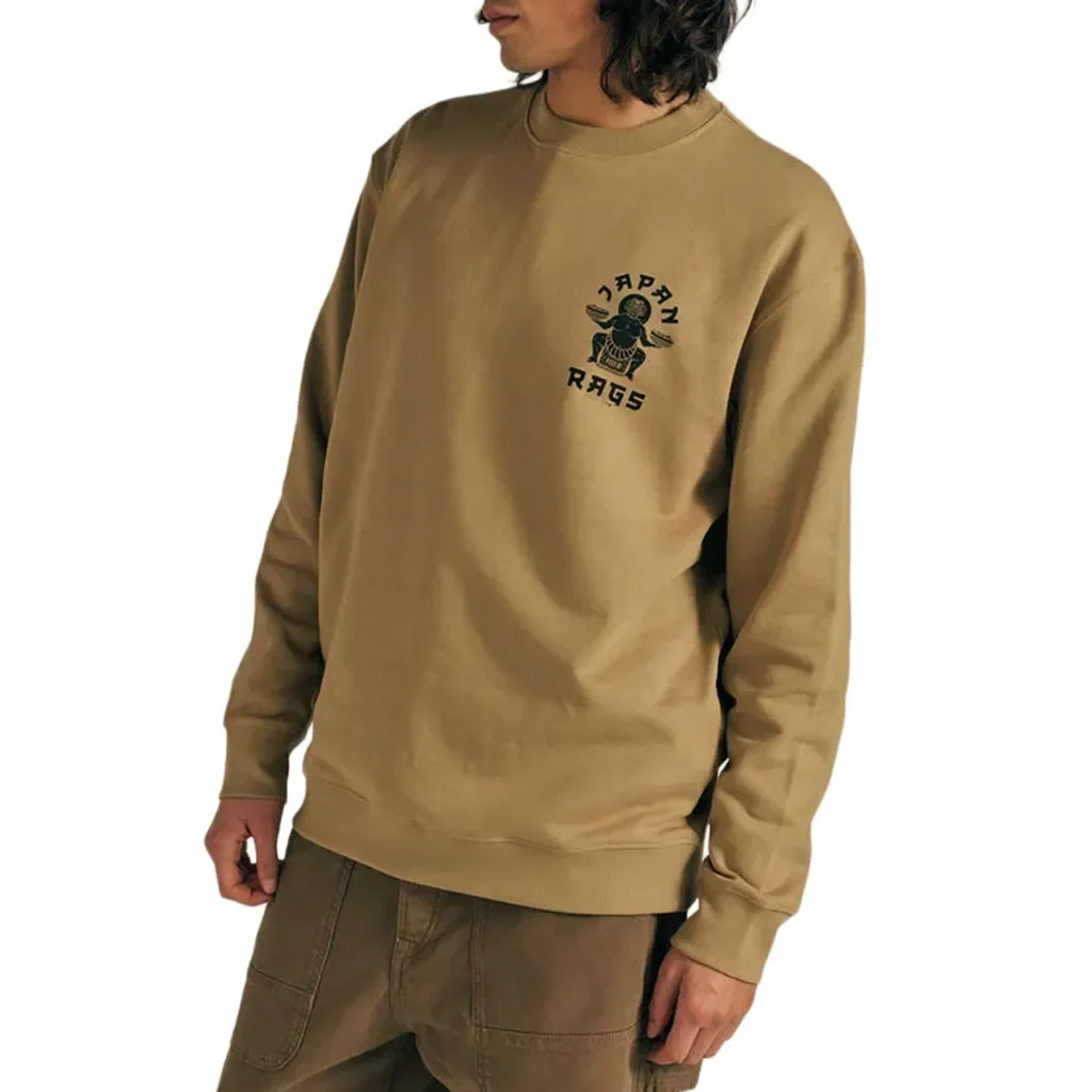 JAPAN RAGS Rigato Sweat /peanut
