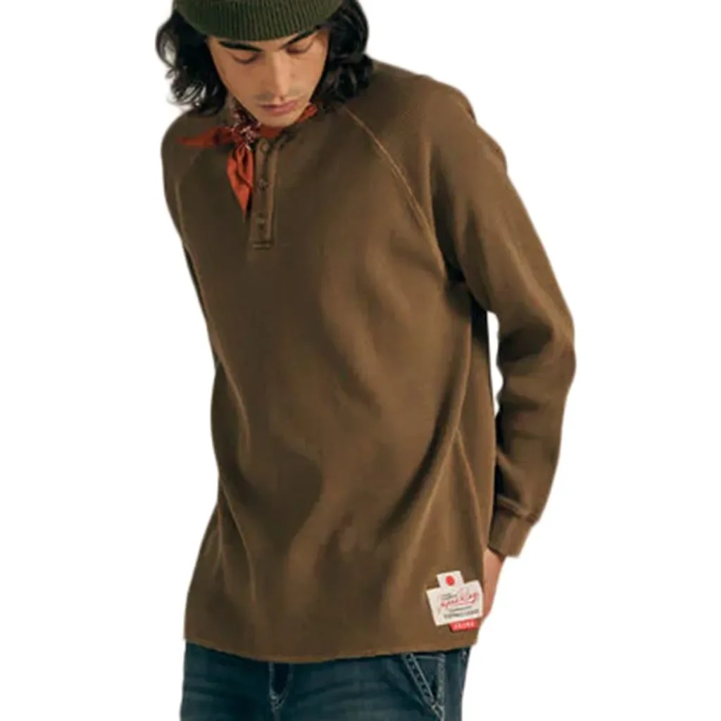 JAPAN RAGS Riku Tshirt /chestnut