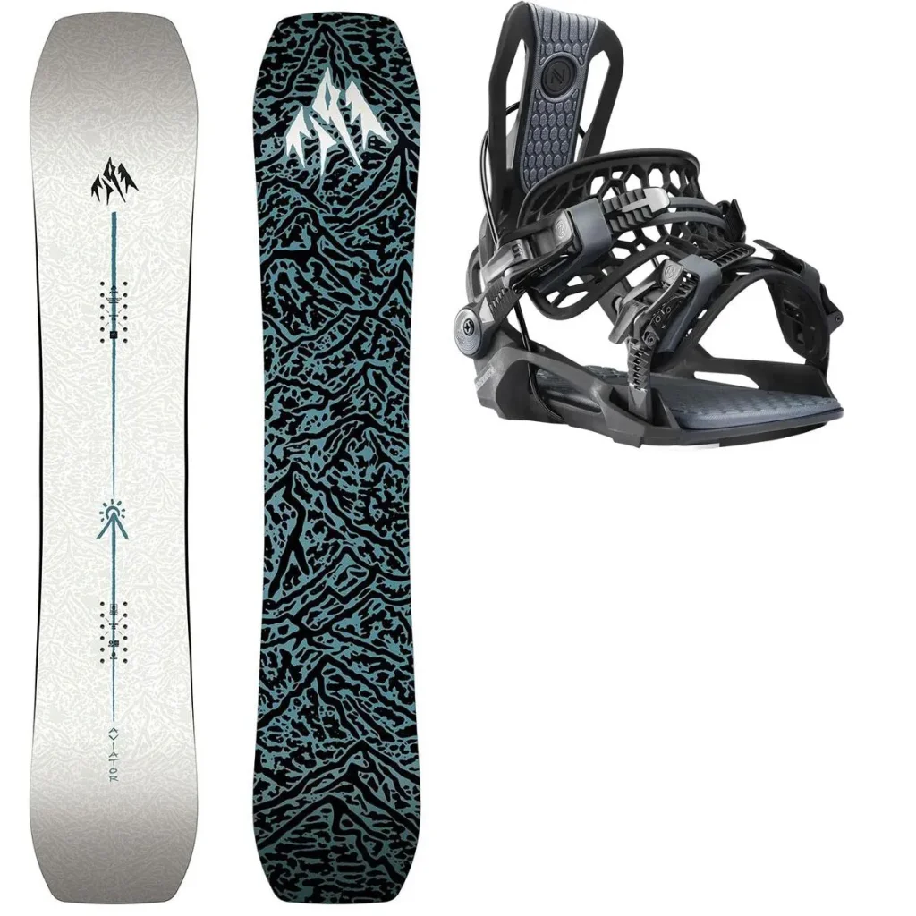 JONES Aviator 2.0 + Fix NIDECKER Flow Fenix /black