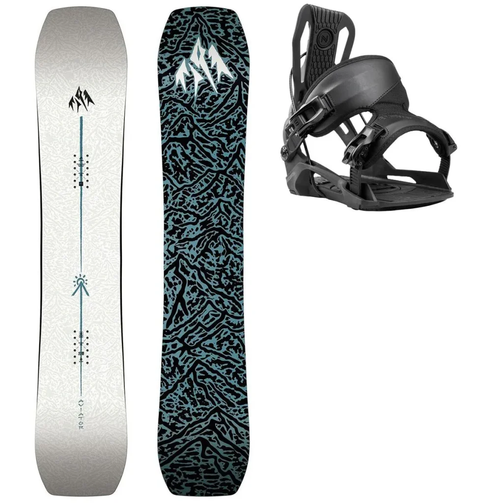 JONES Aviator 2.0 + Fix NIDECKER Flow Nexus /black