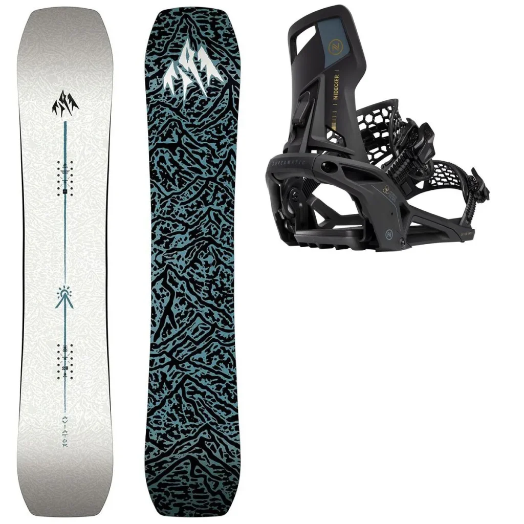 JONES Aviator 2.0 + Fix NIDECKER OG Supermatic /black