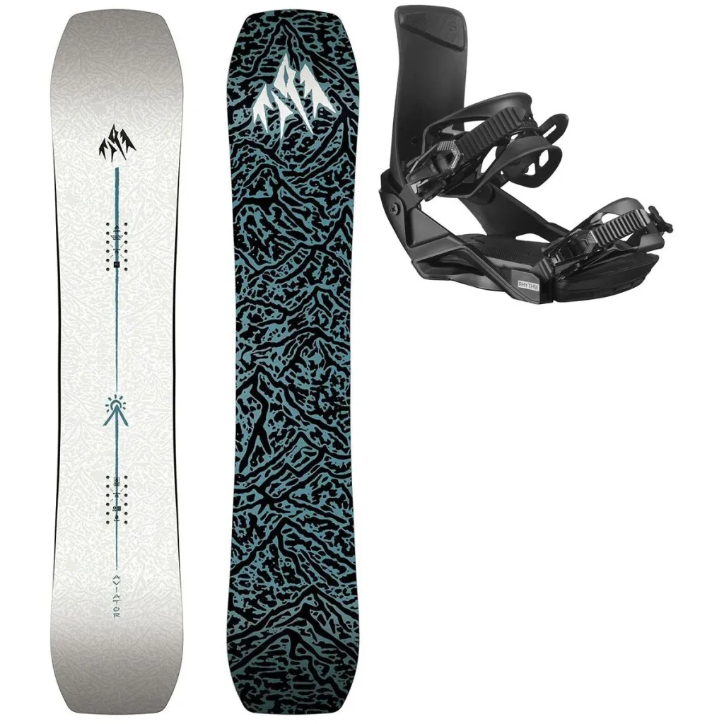 JONES Aviator 2.0 + Fix SALOMON Rhythm /black