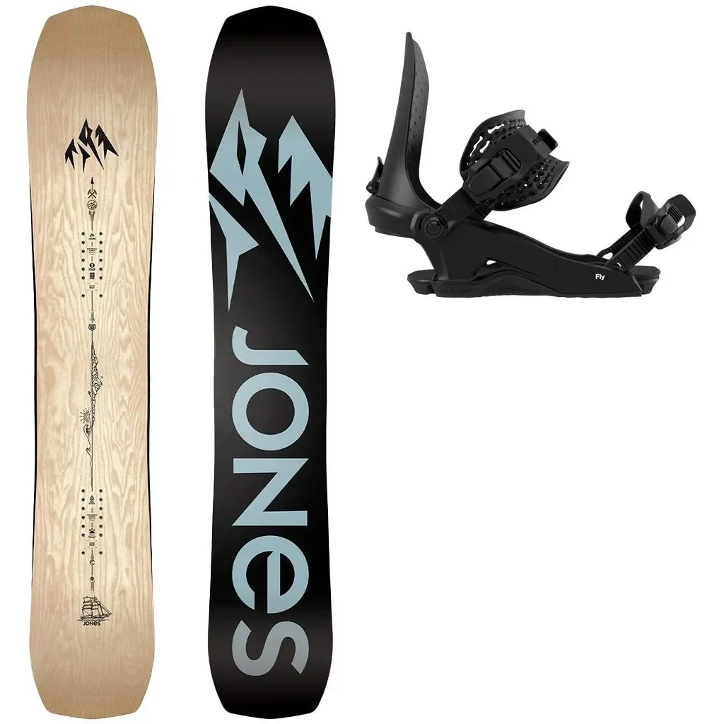 JONES Flagship Wide + Fix BATALEON Fly Hw /black