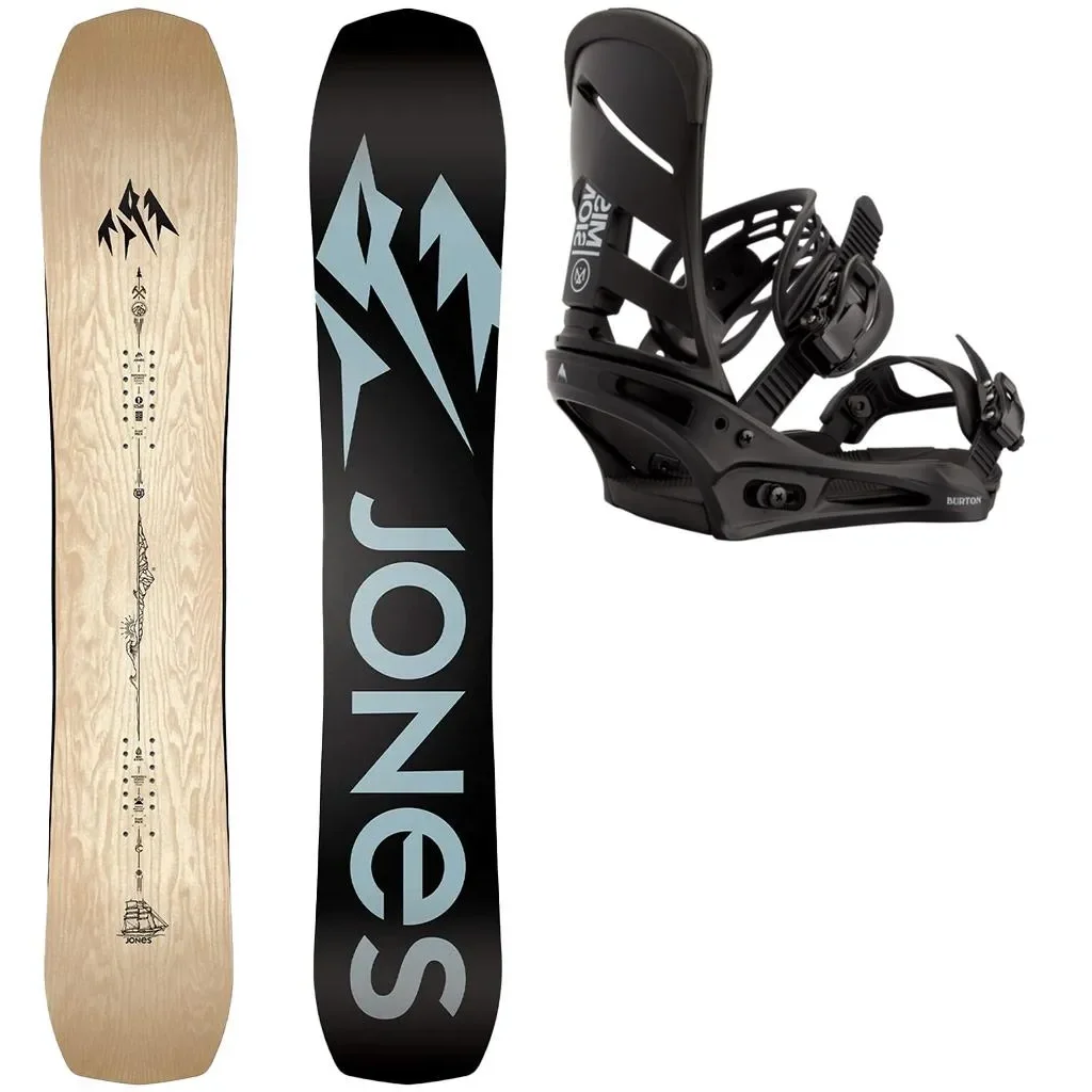JONES Flagship Wide + Fix BURTON Mission /black