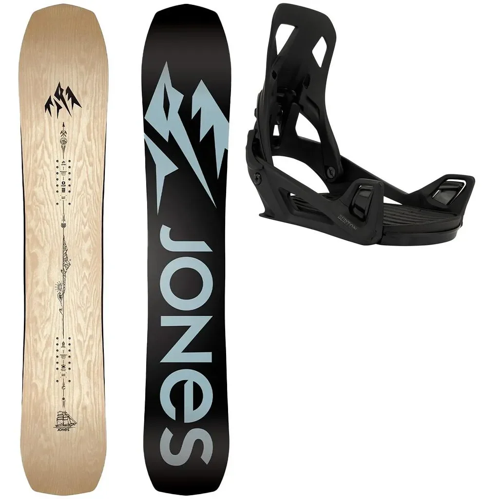 JONES Flagship Wide + Fix BURTON Step On /black