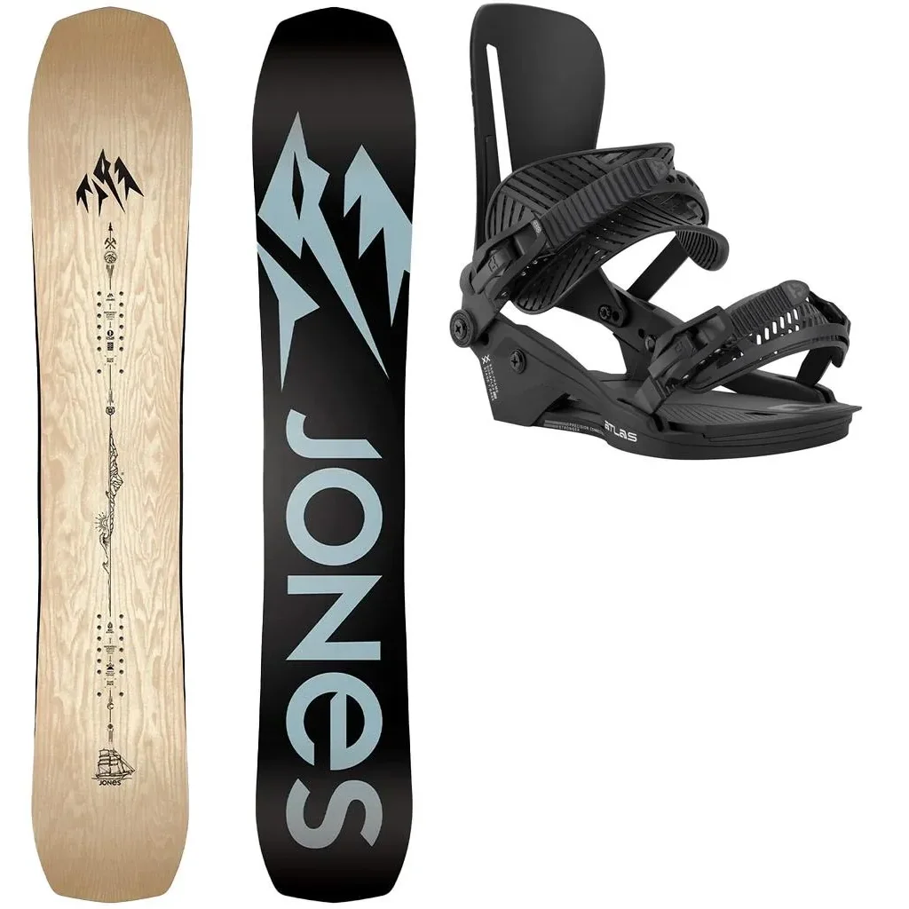 JONES Flagship Wide + Fix UNION Atlas /black