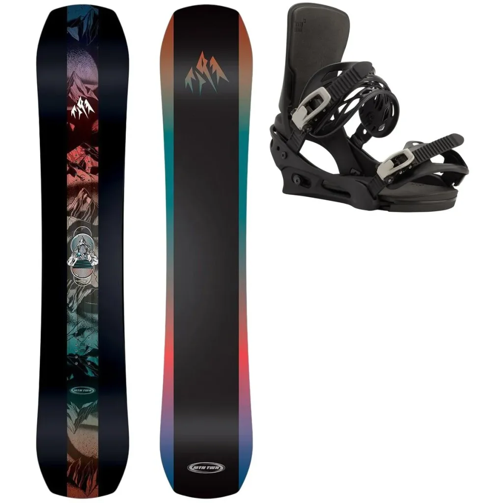 JONES Mountain Twin + Fix BURTON Cartel /noir