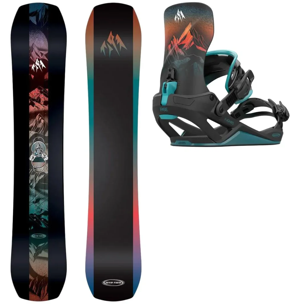 JONES Mountain Twin + Fix JONES Mercury Fase Blue Art