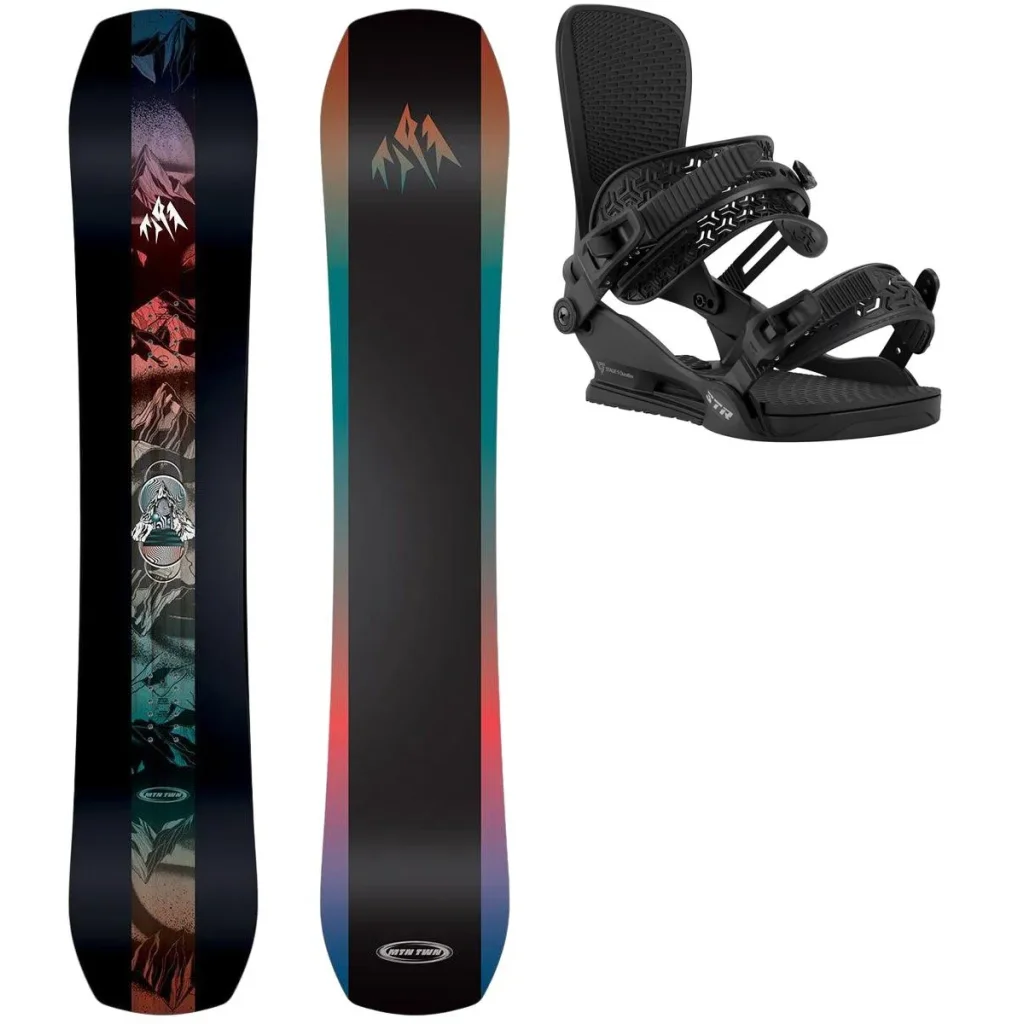JONES Mountain Twin + Fix UNION Str /noir