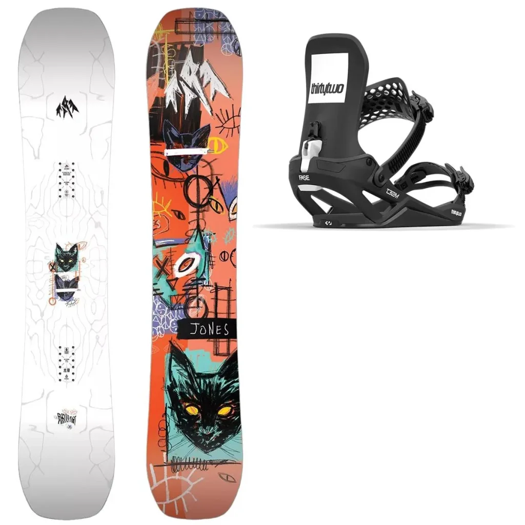 JONES Rally Cat + Fix THIRTYTWO T32M Fase /noir