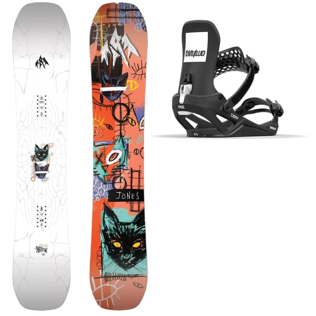 JONES Rally Cat Wide + Fix THIRTYTWO T32M Fase /noir