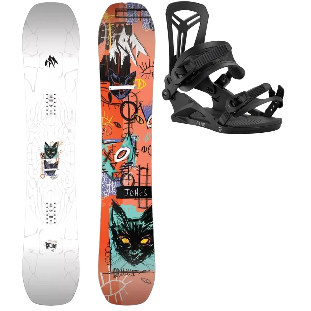 JONES Rally Cat Wide + Fix UNION Flite /noir