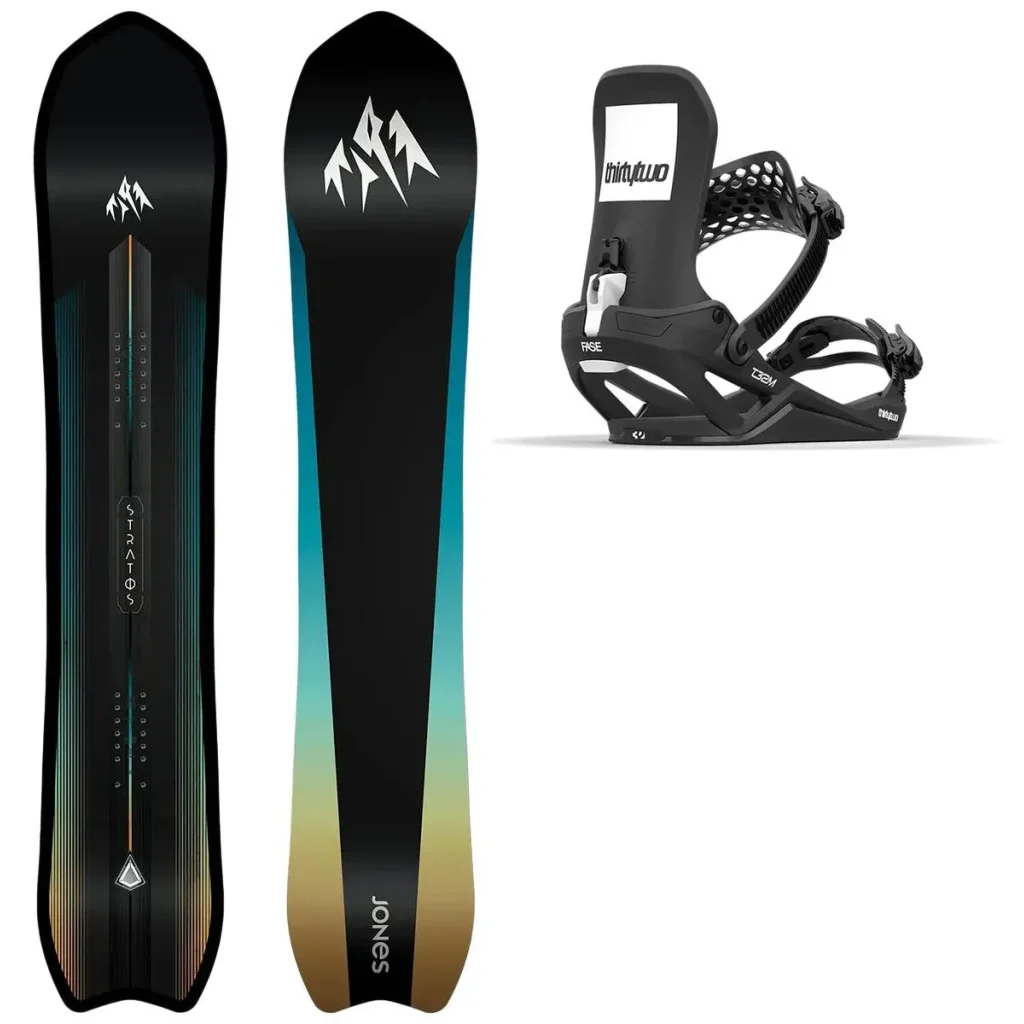 JONES Stratos + Fix THIRTYTWO T32M Fase /noir