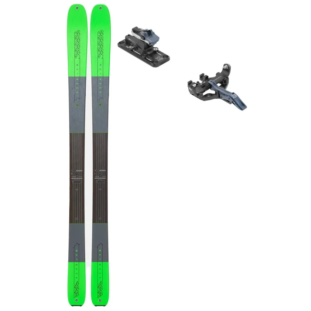 K2 Wayback 89 + Fix ATK Kuluar 12 Superlight /bleu marine