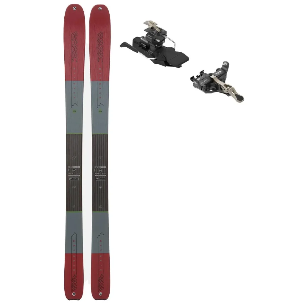 K2 Wayback 89 W + Fix ATK Crest 10 /Freins 97 mm /dark bronze