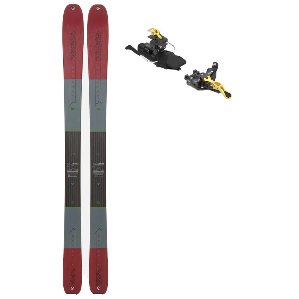 K2 Wayback 89 W + Fix ATK RT 11 Evo /Freins 91 mm /gold