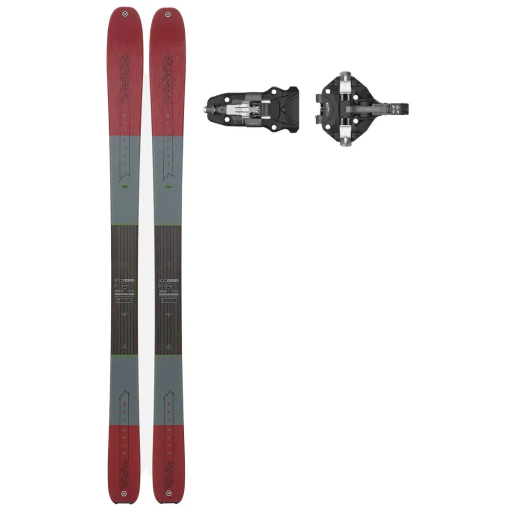 K2 Wayback 89 W + Fix ATK V-Crest 10 LT /noir titanium