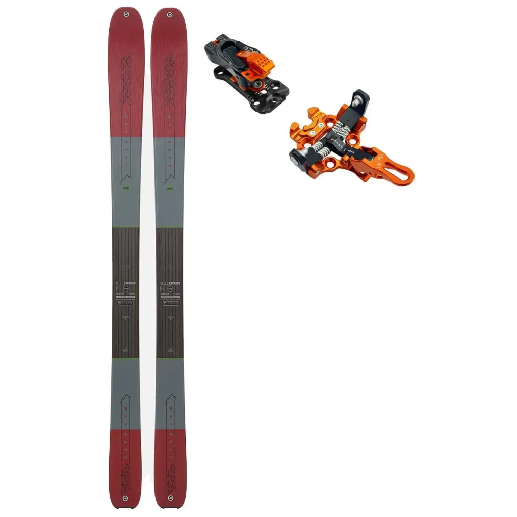K2 Wayback 89 W + Fix PLUM Oazo 8 /orange