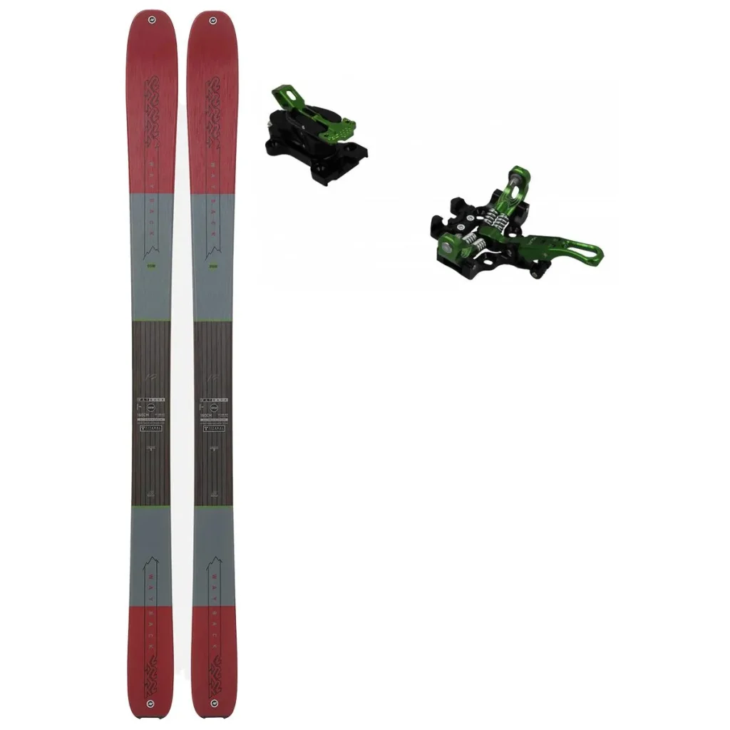 K2 Wayback 89 W + Fix PLUM Serak 8 /vert