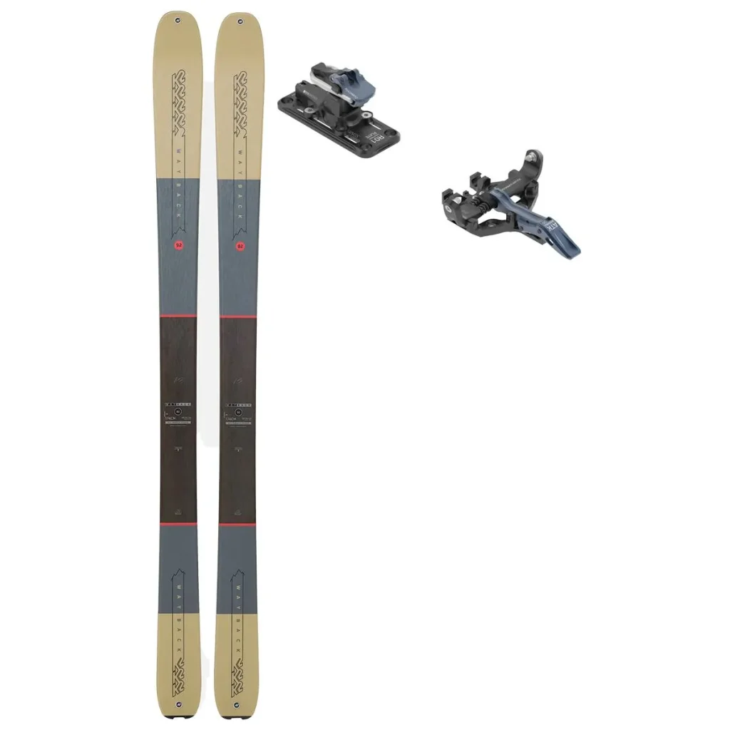 K2 Wayback 92 + Fix ATK Kuluar 12 Superlight /bleu marine