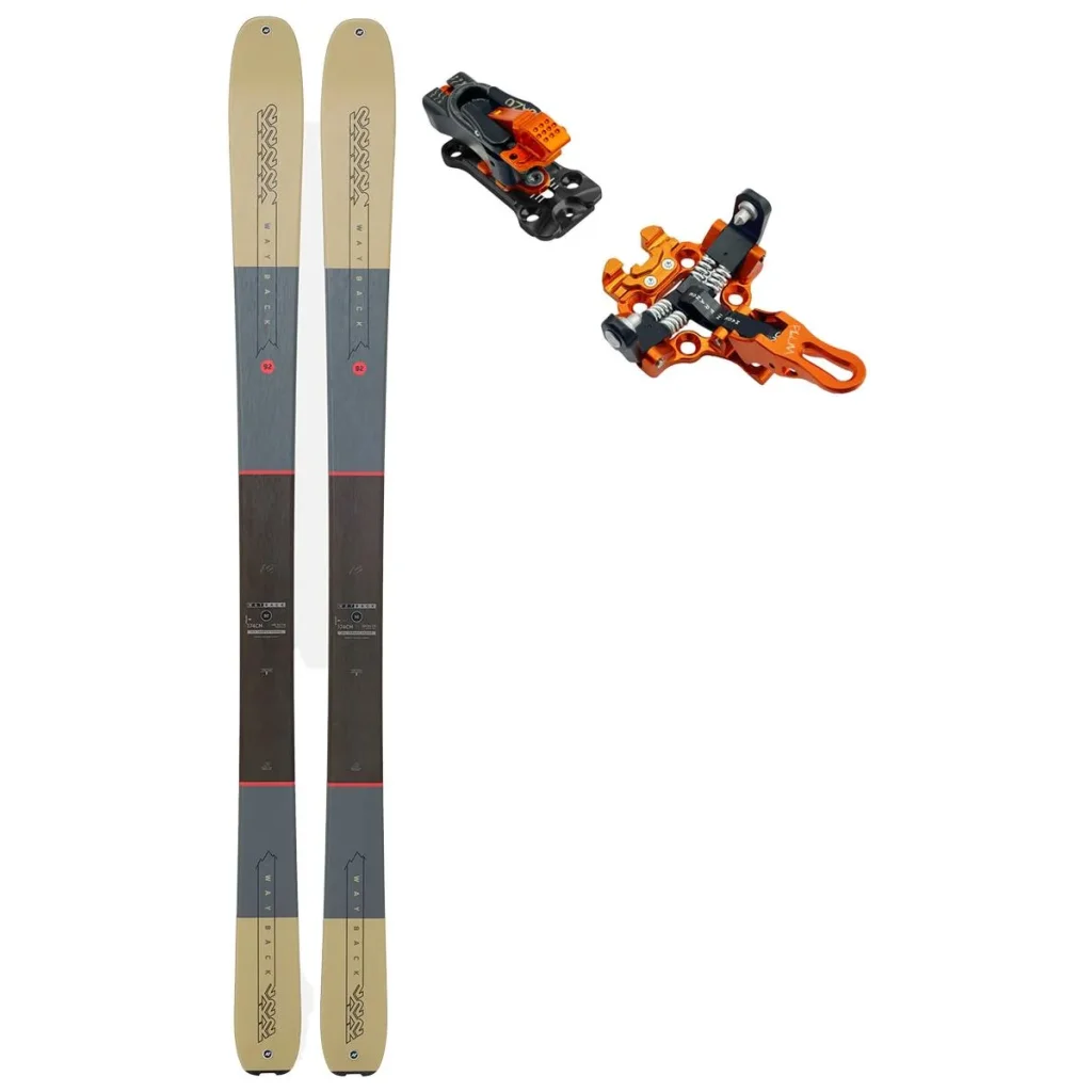 K2 Wayback 92 + Fix PLUM Oazo 8 /orange
