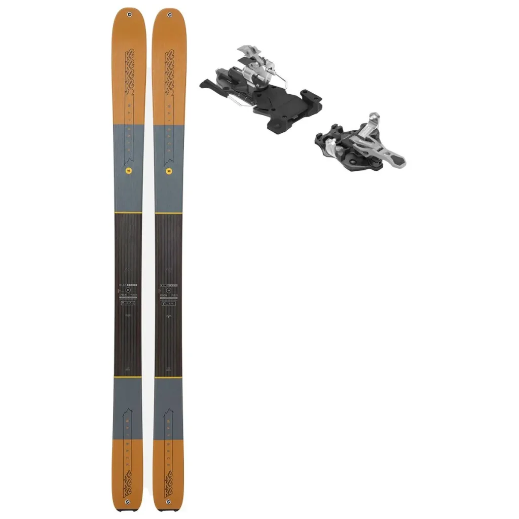 K2 Wayback 98 + Fix ATK Freeraider 15 Evo /freins 102 mm /titanium