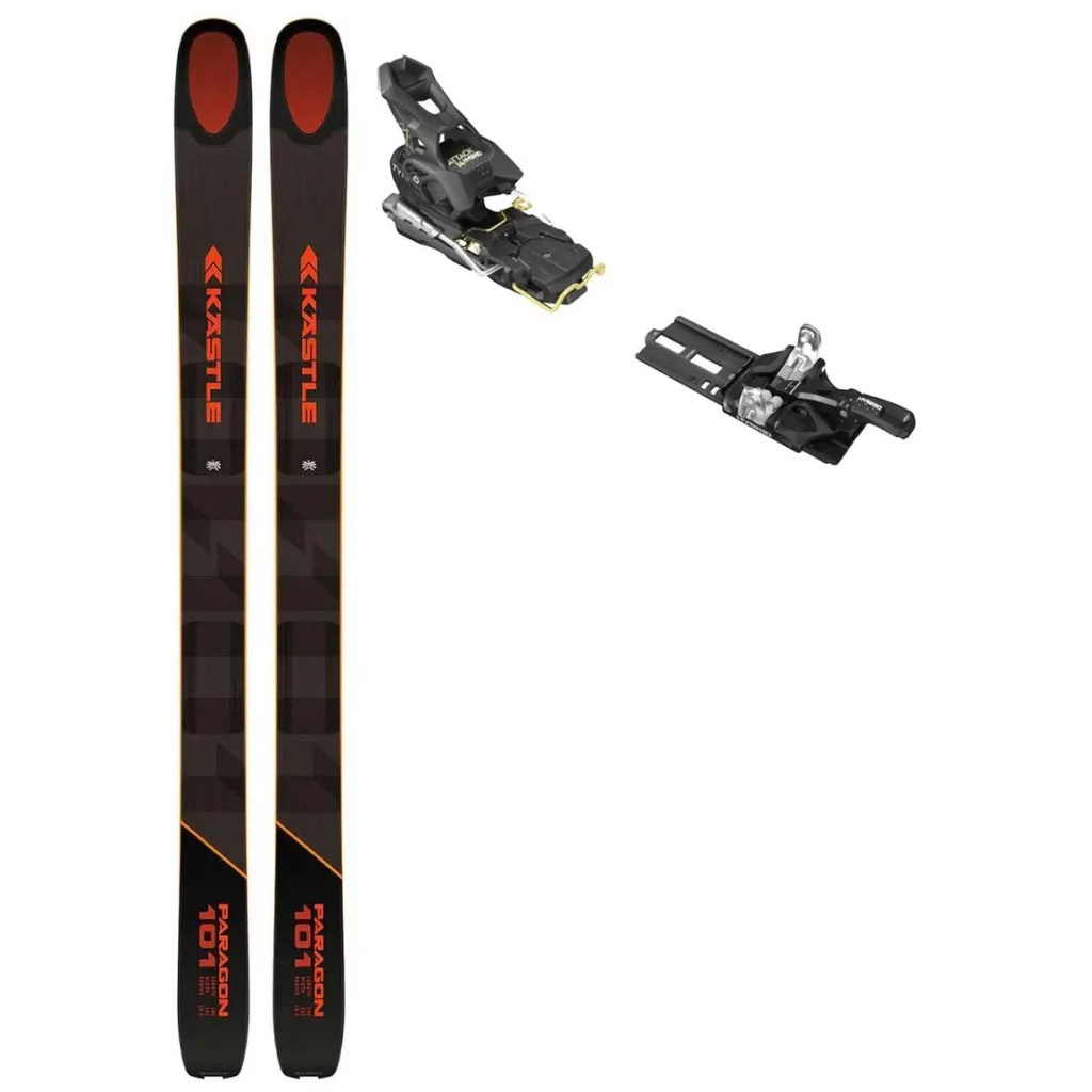 KASTLE Paragon 101 /rouge + Fix TYROLIA Attack Hybrid 14 Mn /frein 110mm