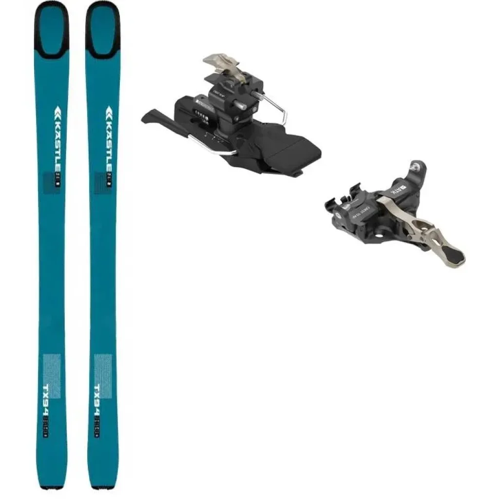 KASTLE TX94 /bleu + Fix ATK Crest 10 /freins 97 mm /foncé bronze