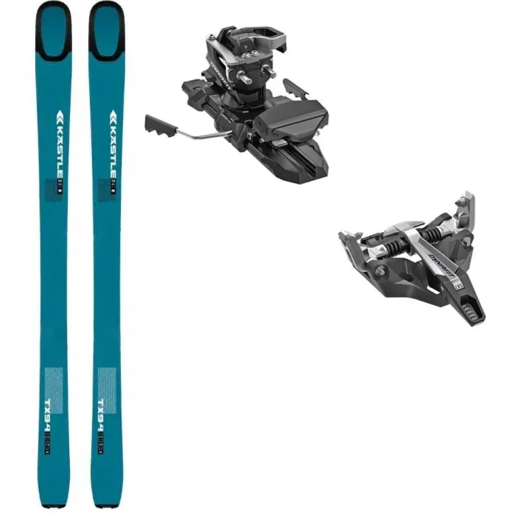 KASTLE TX94 /bleu + Fix DYNAFIT Seven Summits+ freins 98 /noir argent